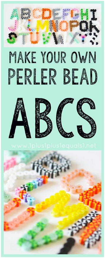 Make Your OWN Perler Bead Alphabet