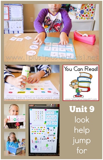 You Can Read Sight Words Unit 9