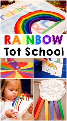 Rainbow Theme Tot School