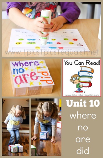 You Can Read Sight Words Unit 10