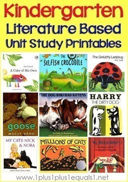 Kindergarten-Literature-Unit-Printab