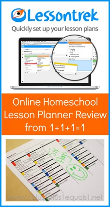 Lessontrek Online Homeschool Planner Review