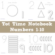 Tot Time Notebook Numbers
