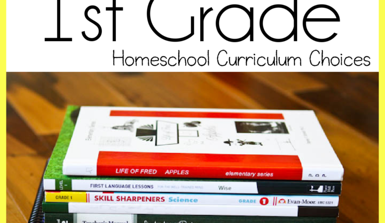 1st Grade Homeschool Curriculum Choices