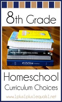 8th Grade Homeschool Curriculum Choices