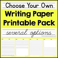 Choose your Own Writing Paper[4][3]