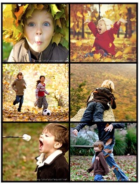 Fall Fun Story Starter Printable Photo Cards