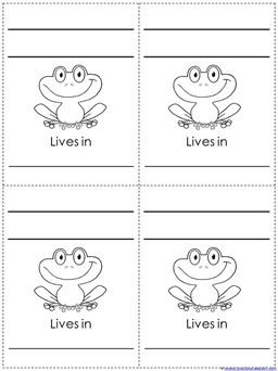 Frog Facts printable