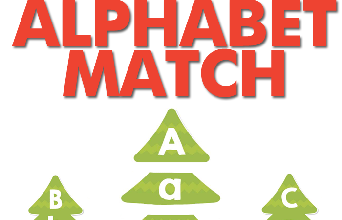 Christmas Tree Letter and Sound Match Printables