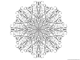 Snowflake Coloring
