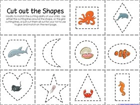 ocean animals preschool printables 1 1 1 1