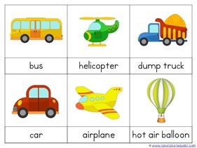 transportation preschool pack 1 1 1 1