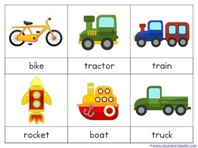 Transportation Preschool Printables (12)