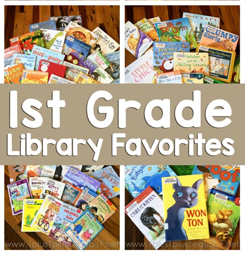 1st Grade Library Book Favorites fb