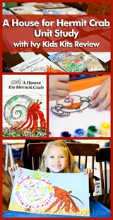 A House for Hermit Crab Unit Study with Ivy Kids Kit