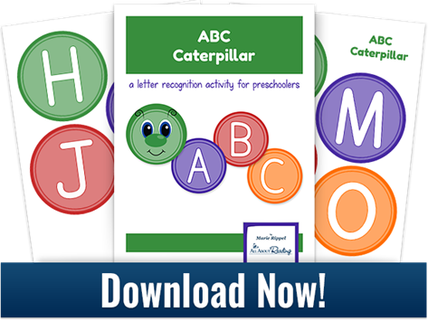 Printable ABC Caterpillar