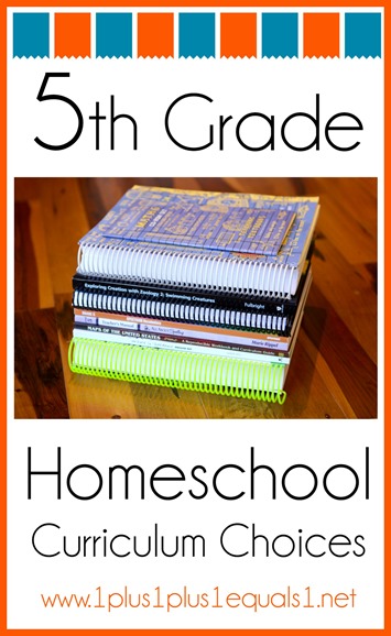 5th Grade Homeschool Curriculum Choices