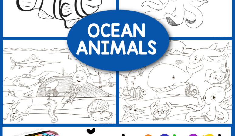 Just Color! Ocean Animals