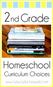 2nd Grade Homeschool Curriculum Choices