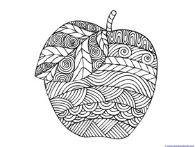 Apple Coloring (3)