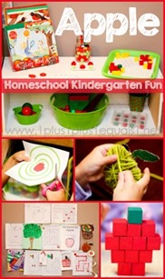 Apple-Theme-Homeschool-Kindergarten-