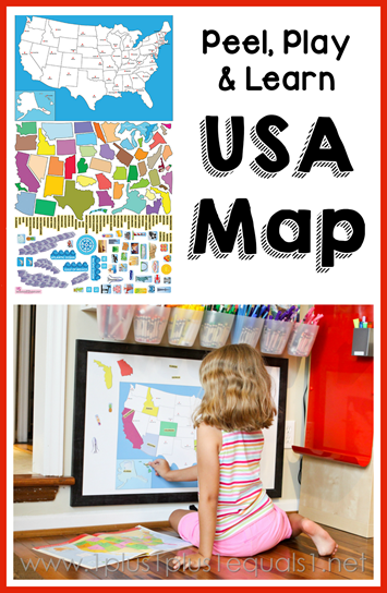 Peel, Play, and Learn USA Map Review