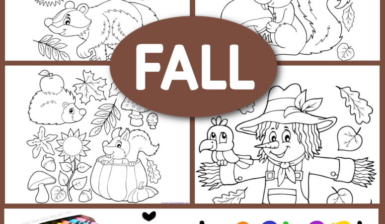 Fall Coloring Pages