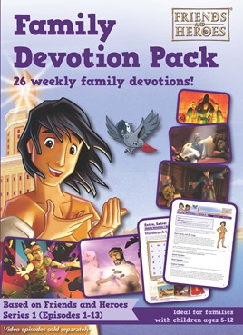 Friends and Heroes Family Devotion Pack
