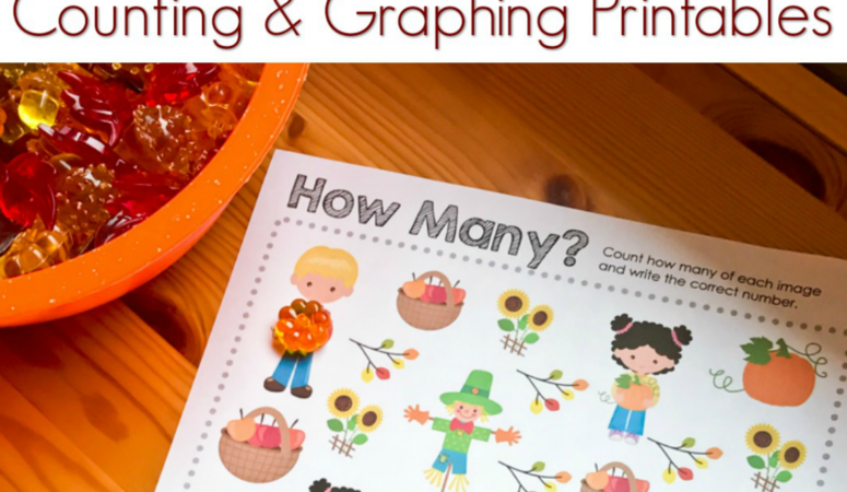 Fall Graphing and Counting Printables