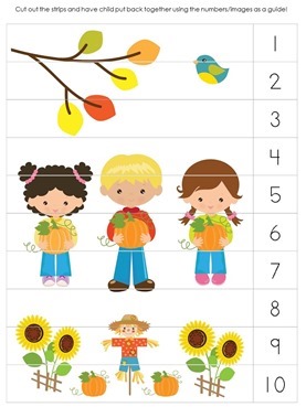 Fall Printable Puzzle