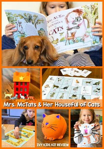 Mrs. McTats and Her Houseful of Cats Unit Study with Ivy Kids Kits