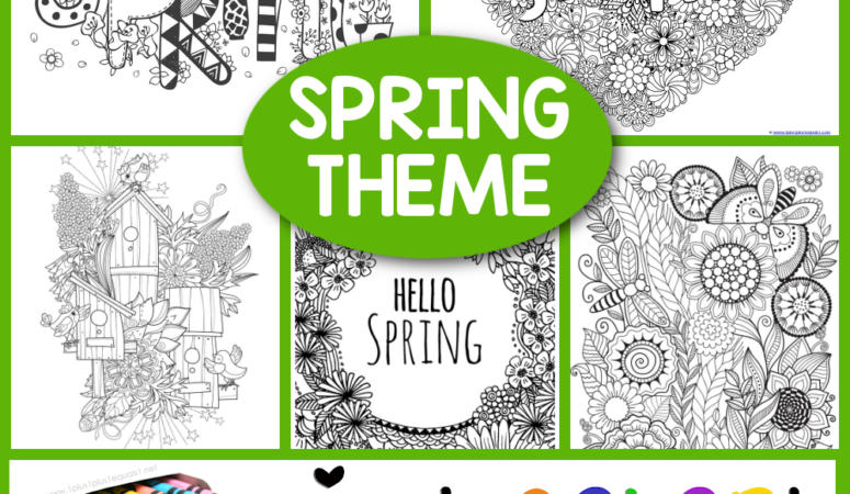 Spring Coloring Pages