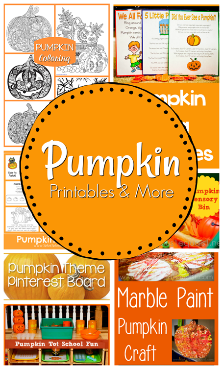 Pumpkin Printables and More 