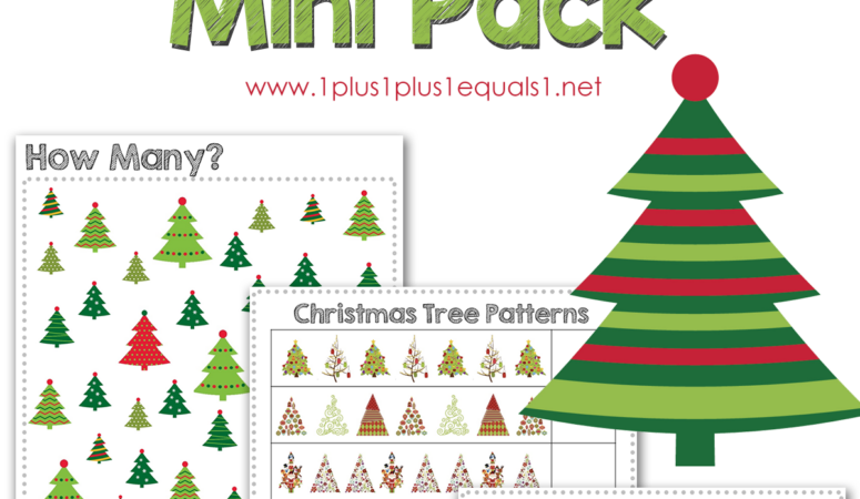 Christmas Tree Mini Printable Pack