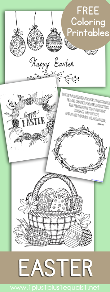 Easter 2018 Coloring Pages