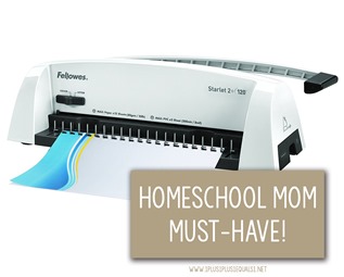 Homeschool Mom Must Have Binding Machine