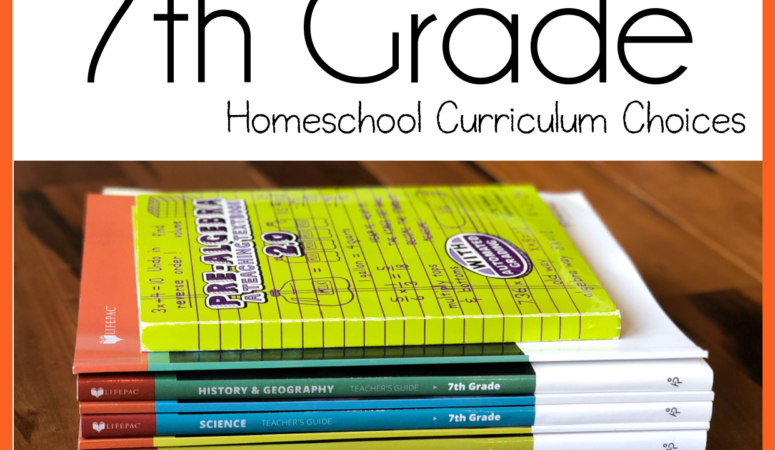 7th Grade Homeschool Curriculum Choices