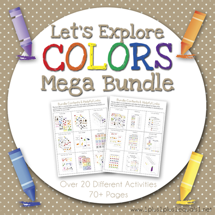 Let's Explore Colors Mega Bundle