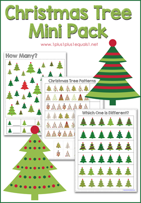 Christmas Tree Mini Printable Pack