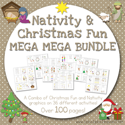 Nativity and Christmas Fun Mega MEGA Bundle