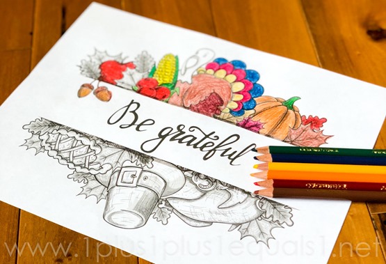 Thanskgiving Coloring Pages