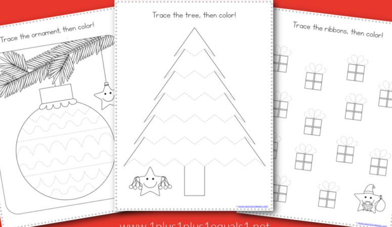 Christmas Tracing Fun