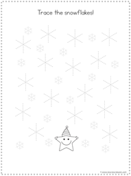 Winter Tracing Fun for Kids (7)