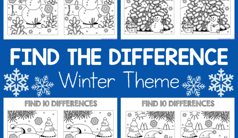 Find the Differences ~ Winter Edition
