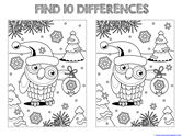 Find the Differences in the Picture WINTER Edition (3)