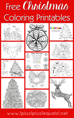 Free Christmas Coloring Printables for Kids and Adults