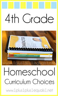 4th Grade Homeschool Curriculum Choices L