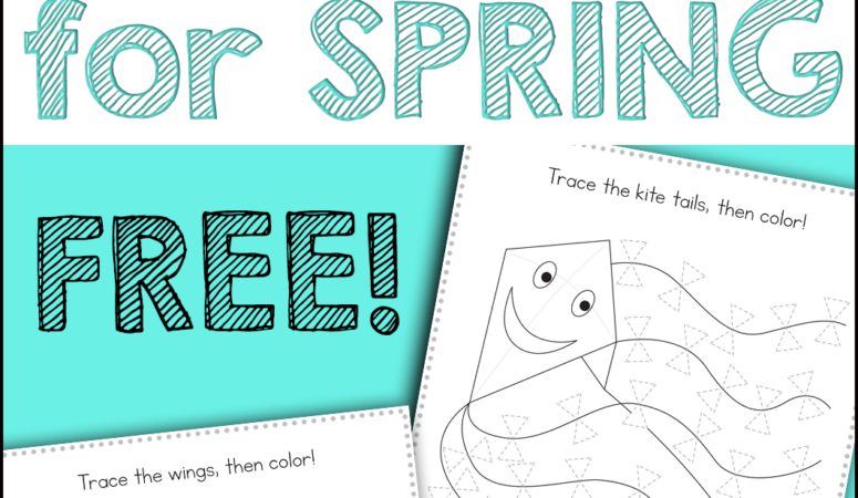 Spring Tracing Fun Mini Pack