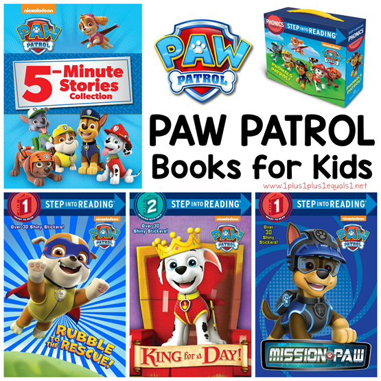 Paw Patrol Books for Kids
