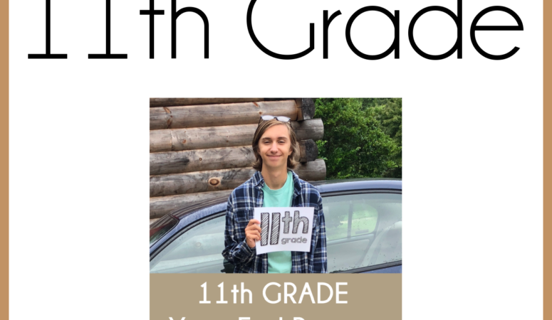 11th Grade Homeschool Year-End Review